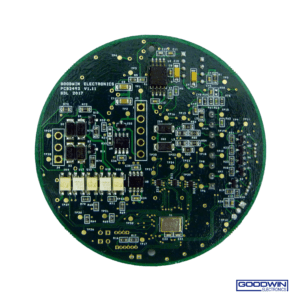 Circular PCB for dairy machine's control system back